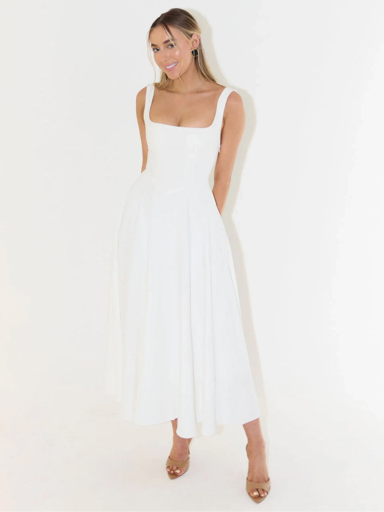 Rosalind - Graceful Midi Dress