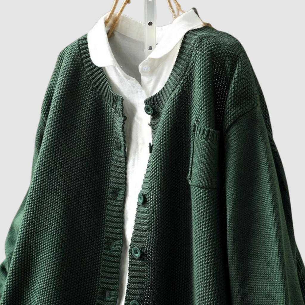 Women’s Button-Up Knitted Cardigan