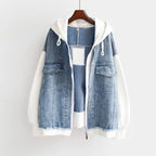 Vivian - Denim Hoodie Jacket
