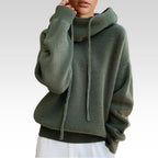 Women’s Oversized Cowl-Neck Knitted Jumper