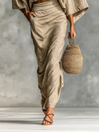 Faye – Flowing Two-Piece Set with Elegant Skirt