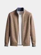 Isaac – Zip-Up Knitted Jacket