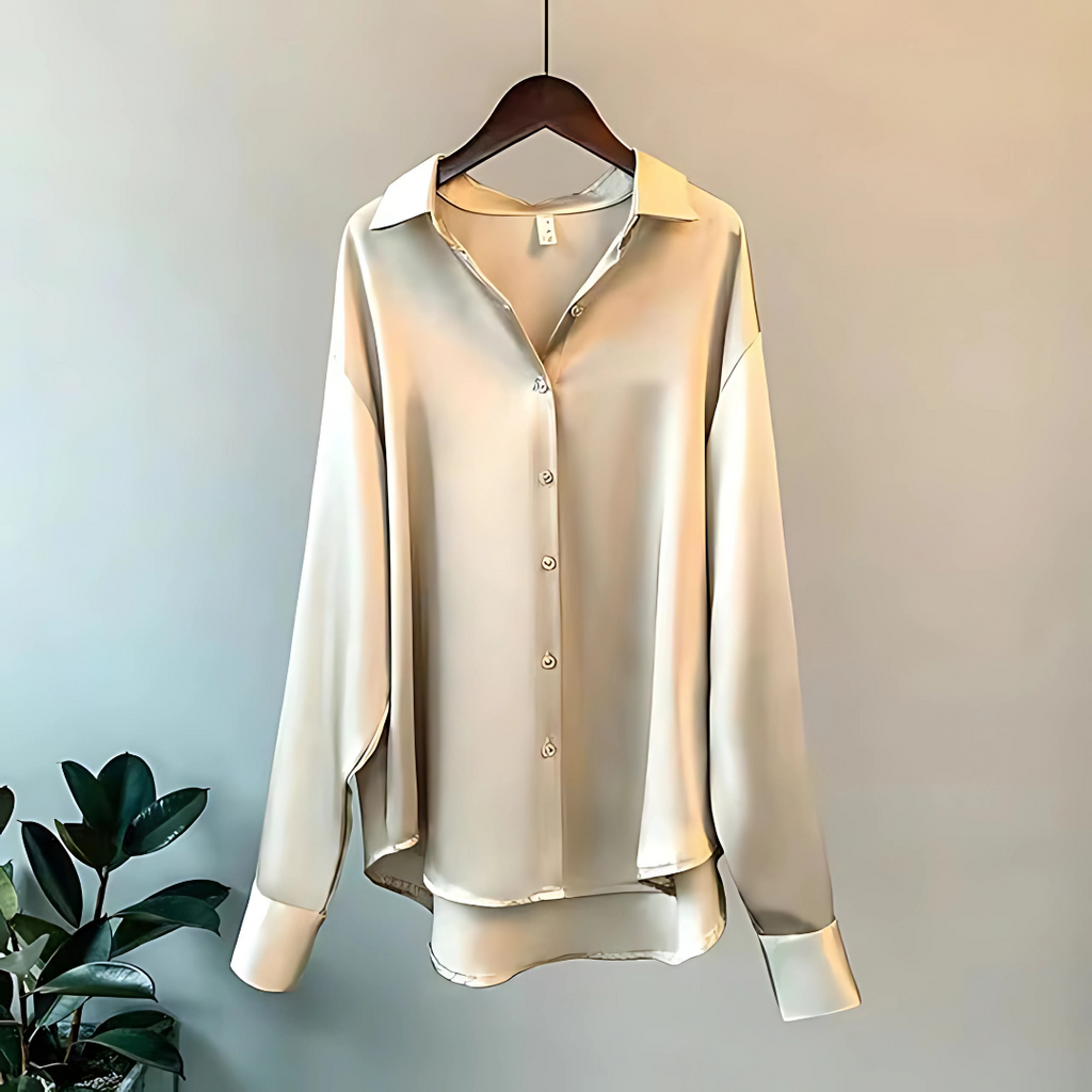 Camila – Classic Button-Up Blouse