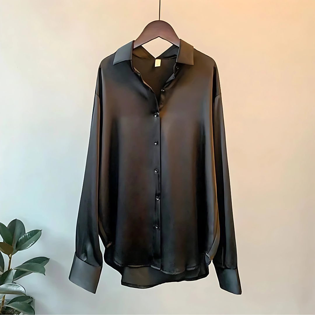 Camila – Classic Button-Up Blouse