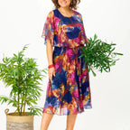 Riva - Breezy Plus-Size Chiffon Dress