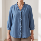 CELESTE RUFFLE TOP