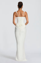 Caitlin - Maxi Dress with Square Neckline