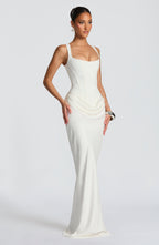 Caitlin - Maxi Dress with Square Neckline