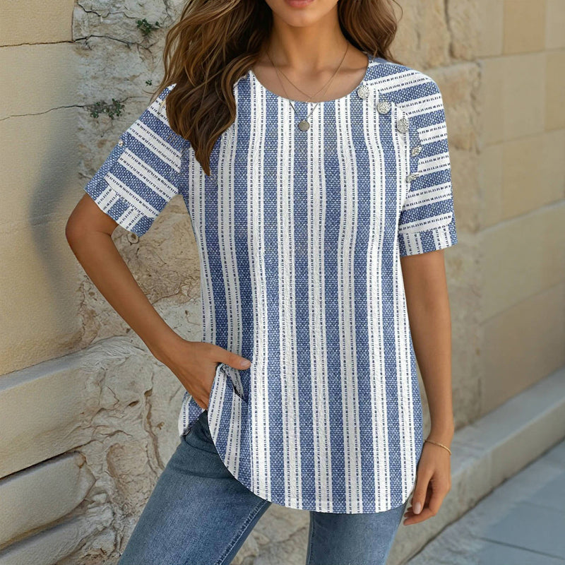 Casual Gestreepte Blouse