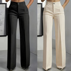 Sorrel - High-Waist Straight Dress Trousers