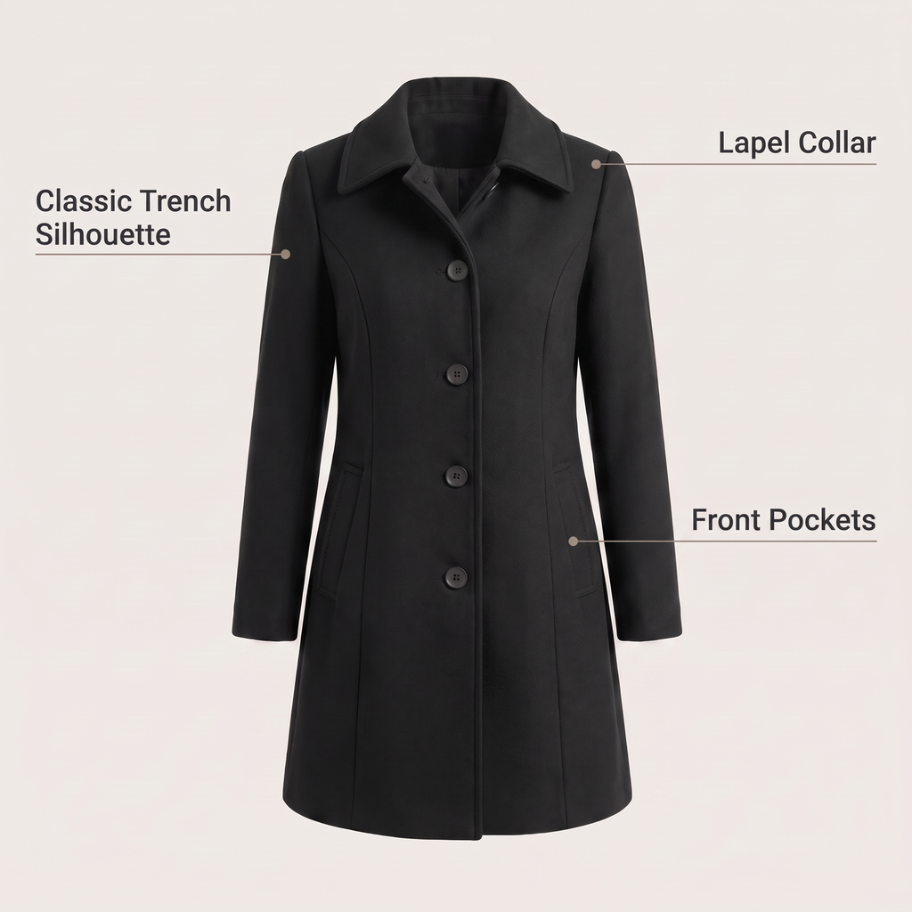 AVELINE CLASSIC TRENCH COAT