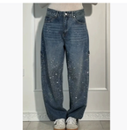 Katherine – Women’s Denim Balloon Trousers for Effortless Confidence