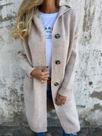 Alina™ | Elegant Long Knit Cardigan