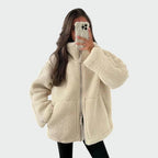 Olivia - Oversized Teddy Jacket