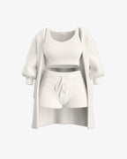 Tallulah – Bouclé Knit Pyjama Set