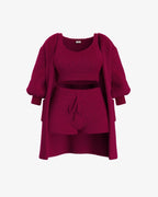 Tallulah – Bouclé Knit Pyjama Set