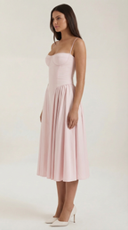 Ophelia – Romantic Cottage-Core Midi Dress