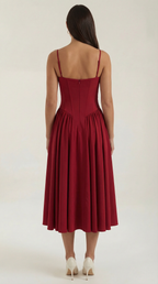 Ophelia – Romantic Cottage-Core Midi Dress