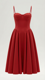 Ophelia – Romantic Cottage-Core Midi Dress