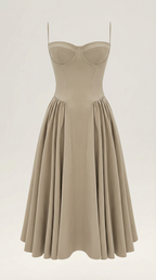Ophelia – Romantic Cottage-Core Midi Dress