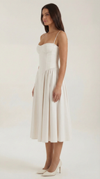 Ophelia – Romantic Cottage-Core Midi Dress