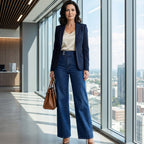 Ellery - High Waist Wide-Leg Jeans