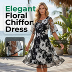 BLNKS Elegant Chiffon Dress