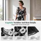 BLNKS Elegant Chiffon Dress