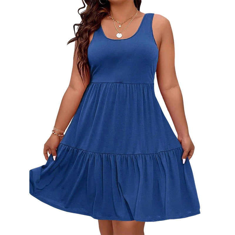 BLNKS Sleeveless Knee-Length Dress