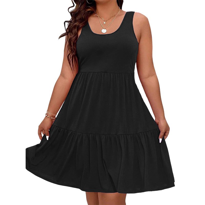 BLNKS Sleeveless Knee-Length Dress