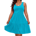 BLNKS Sleeveless Knee-Length Dress