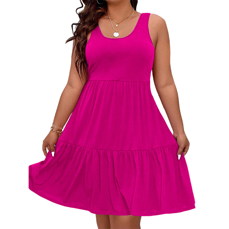 BLNKS Sleeveless Knee-Length Dress