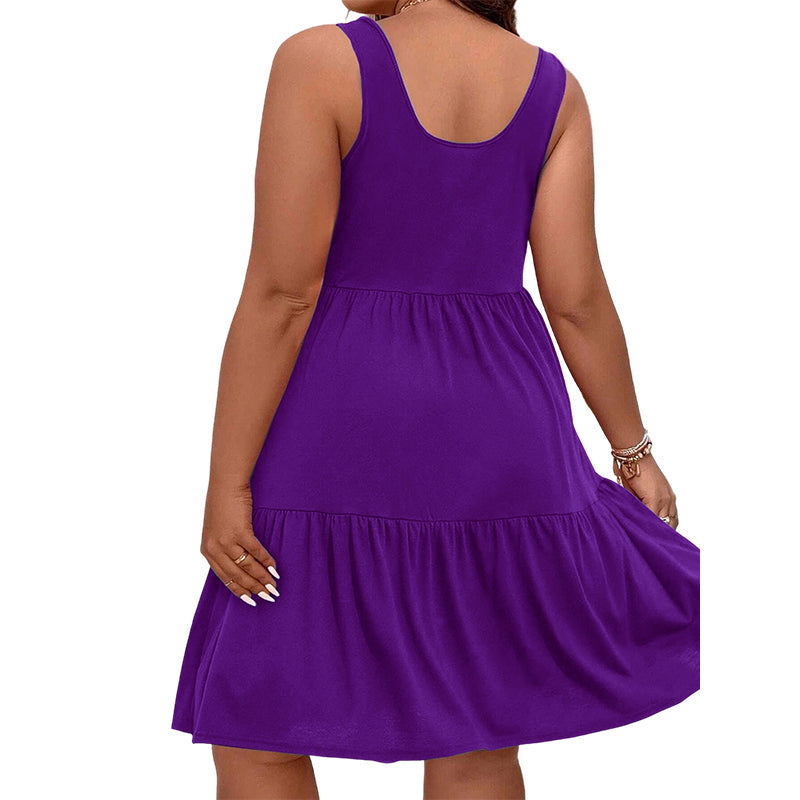BLNKS Sleeveless Knee-Length Dress