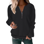 Alia - Half zip sweater