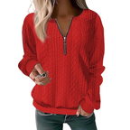 Alia - Half zip sweater