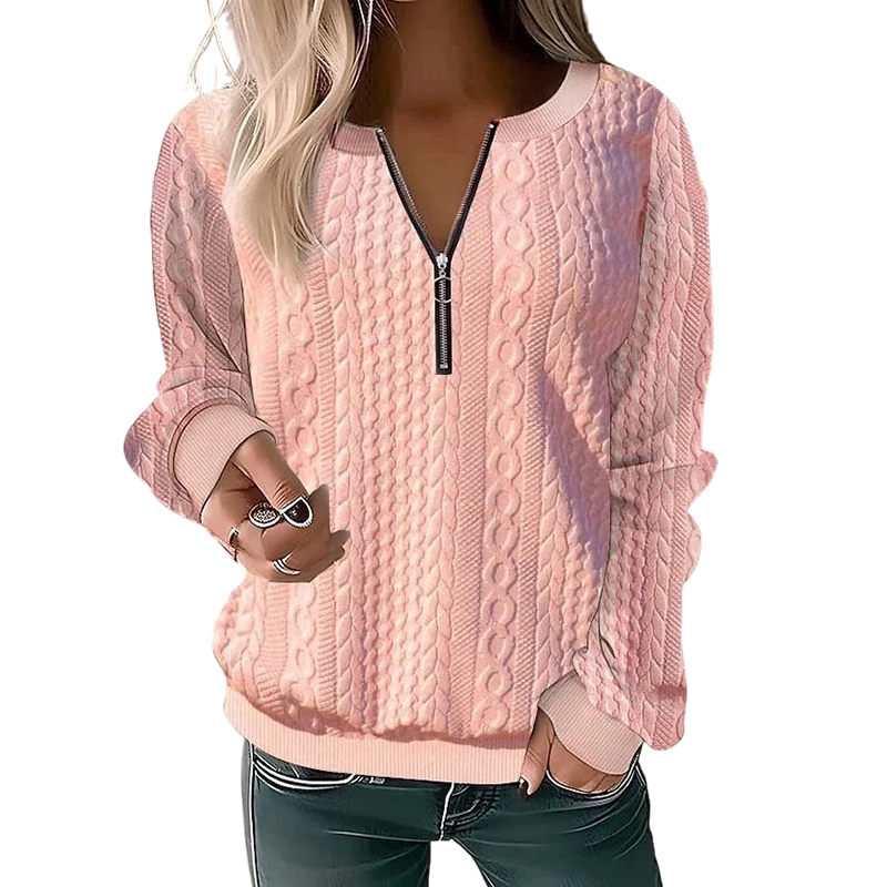 Alia - Half zip sweater