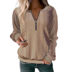 Alia - Half zip sweater