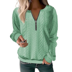 Alia - Half zip sweater