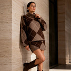 Aria - Knit Sweater & Skirt Set