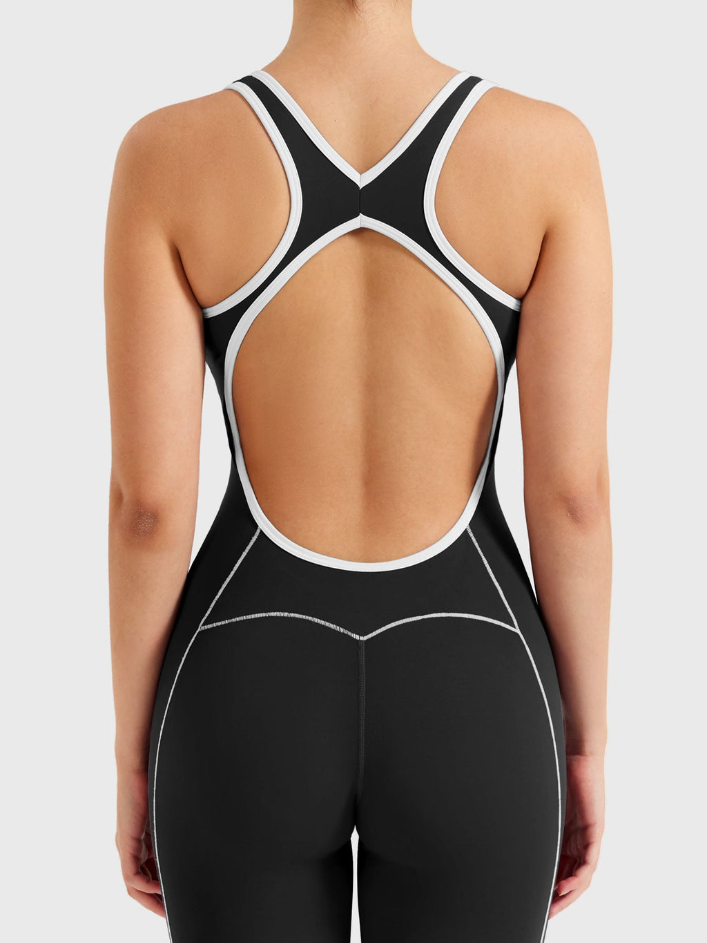 Yeoreo Antonia jumpsuit met contrasterende bies
