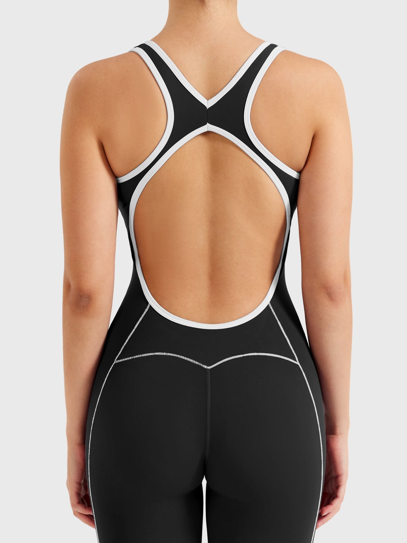 Yeoreo Antonia jumpsuit met contrasterende bies