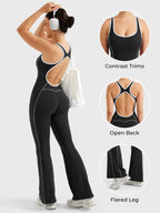 Yeoreo Antonia jumpsuit met contrasterende bies