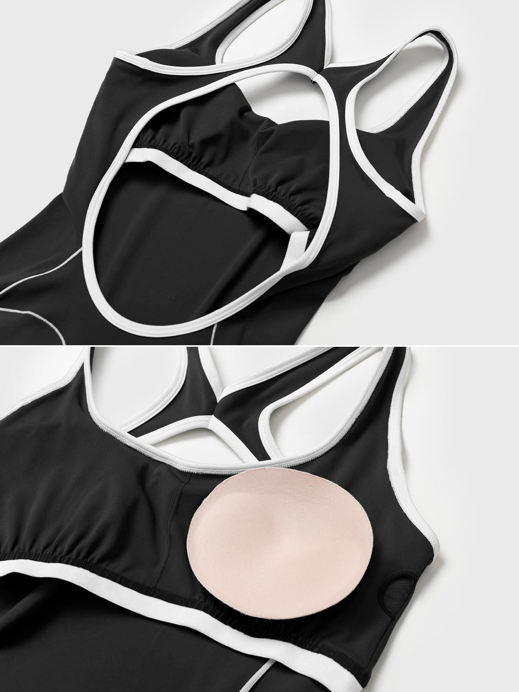 Yeoreo Antonia jumpsuit met contrasterende bies