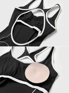 Yeoreo Antonia jumpsuit met contrasterende bies
