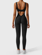 Yeoreo Lizvette jumpsuit met V-rug