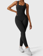 Yeoreo Lizvette jumpsuit met V-rug