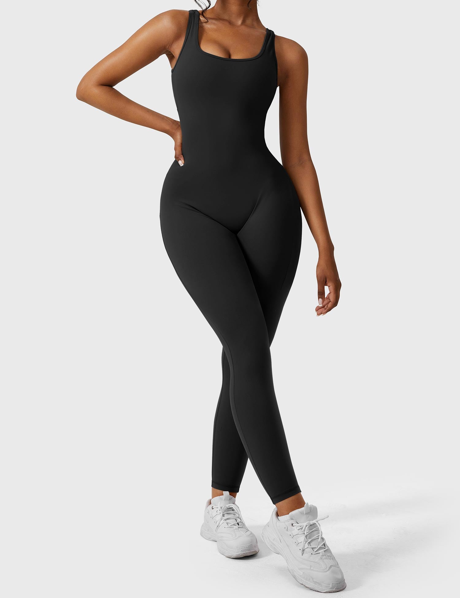 Yeoreo Lizvette jumpsuit met V-rug