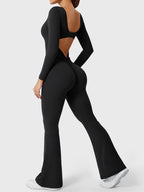 Yeoreo Lizvette jumpsuit met lange mouwen en uitlopende mouwen
