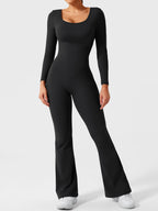 Yeoreo Lizvette jumpsuit met lange mouwen en uitlopende mouwen