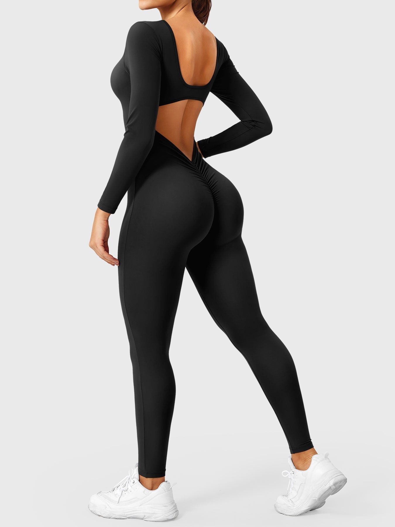 Yeoreo Lizvette jumpsuit met lange mouwen